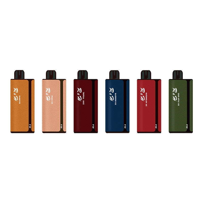 R&H 10000puffs disposable vape with leather surface